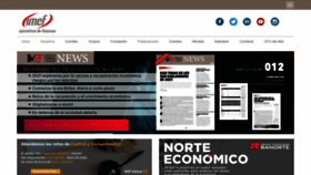 What Imef.org.mx website looked like in 2021 (3 years ago)
