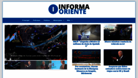 What Informaoriente.com.mx website looked like in 2021 (3 years ago)