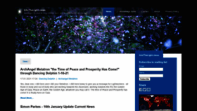 What Intothelight.news website looked like in 2021 (4 years ago)