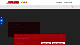 What Intedya.com website looked like in 2021 (3 years ago)