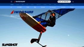 What Iwindsurf.com website looked like in 2021 (3 years ago)