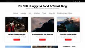 What Imstillhungry.net website looked like in 2021 (3 years ago)
