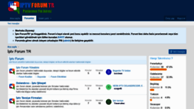 What Iptvforumtr.com website looked like in 2021 (3 years ago)