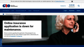 What Insurance.gio.com.au website looked like in 2021 (3 years ago)