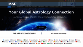 What Isarastrology.org website looked like in 2021 (3 years ago)