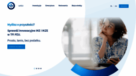 What Inpzu.pl website looked like in 2021 (3 years ago)