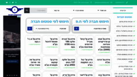 What Israeli-companies.com website looked like in 2021 (3 years ago)
