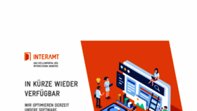 What Interamt.de website looked like in 2021 (3 years ago)