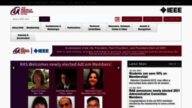What Ieee-ras.org website looked like in 2021 (3 years ago)