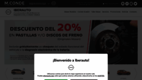 What Iberauto.com website looked like in 2021 (3 years ago)