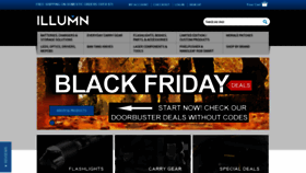 What Illumn.com website looked like in 2021 (3 years ago)