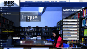 What Iisuniv.ac.in website looked like in 2021 (5 years ago)