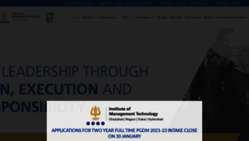 What Imt.edu website looked like in 2021 (3 years ago)