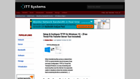 What Ittsystems.com website looked like in 2021 (3 years ago)