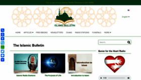 What Islamicbulletin.org website looked like in 2021 (3 years ago)