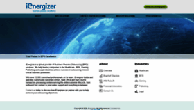 What Ienergizer.com website looked like in 2021 (3 years ago)