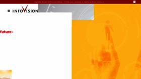What Infovision.com website looked like in 2021 (3 years ago)