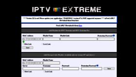 What Iptvextreme.eu website looked like in 2021 (3 years ago)