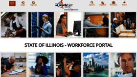 What Illinoisworknet.com website looked like in 2021 (3 years ago)