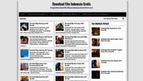 What Indonesia-movie21.blogspot.co.id website looked like in 2021 (3 years ago)