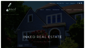 What Inkedrealestate.com website looked like in 2021 (3 years ago)