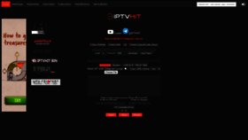 What Iptvhit.com website looked like in 2021 (3 years ago)