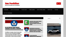 What Ilmu-pendidikan.net website looked like in 2021 (3 years ago)