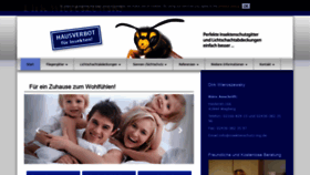 What Insektenschutz-mg.de website looked like in 2021 (3 years ago)