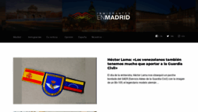 What Inmigrantesenmadrid.com website looked like in 2021 (3 years ago)