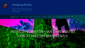 What Intriguing-history.com website looked like in 2021 (3 years ago)