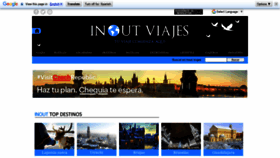What Inoutviajes.com website looked like in 2021 (3 years ago)