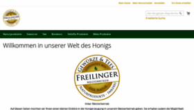 What Imkerei-freilinger.de website looked like in 2021 (3 years ago)