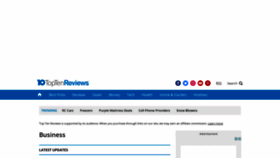 What It-magazines-review.toptenreviews.com website looked like in 2021 (3 years ago)