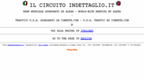 What Indettaglio.it website looked like in 2021 (3 years ago)