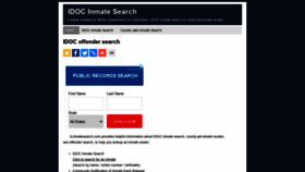 What Ilinmatesearch.com website looked like in 2021 (3 years ago)