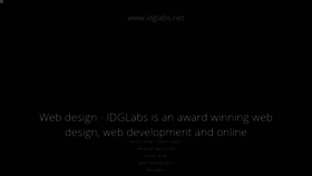 What Idglabs.net website looked like in 2021 (3 years ago)