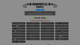 What Immortalproxy.com website looked like in 2021 (3 years ago)