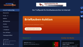 What Internet-taubenschlag.de website looked like in 2021 (3 years ago)