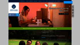 What Iteso.mx website looked like in 2021 (3 years ago)