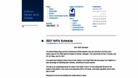 What Indoornewsandviews.com website looked like in 2021 (3 years ago)