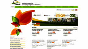 What Iniav.pt website looked like in 2021 (4 years ago)