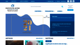 What Institutojetro.com.br website looked like in 2021 (3 years ago)