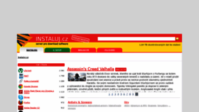 What Instaluj.cz website looked like in 2021 (4 years ago)