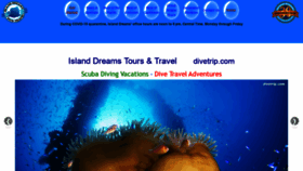 What Islandream.com website looked like in 2021 (3 years ago)