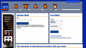 What Ibancalculator.com website looked like in 2021 (3 years ago)