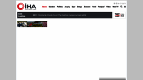 What Iha.com.tr website looked like in 2021 (4 years ago)