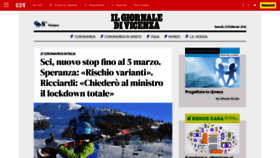 What Ilgiornaledivicenza.it website looked like in 2021 (3 years ago)