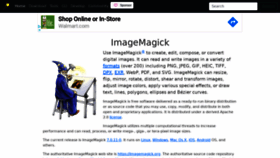 What Imagemagick.org website looked like in 2021 (3 years ago)