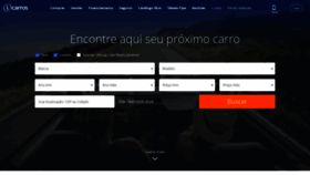 What Icarros.com.br website looked like in 2021 (3 years ago)