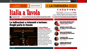What Italiaatavola.net website looked like in 2021 (3 years ago)